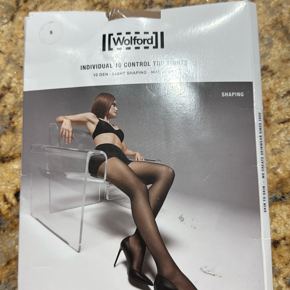Wolford individual ten control top tights s new